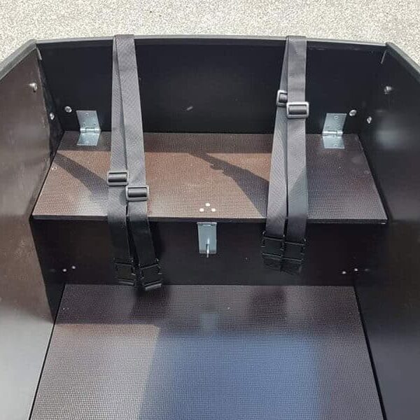 Bench with storage box