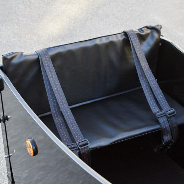 Cushion for cargo bikes