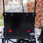 Holzpaneel für die Box bei elektrischen Lastenfahrrädern - Rückseite