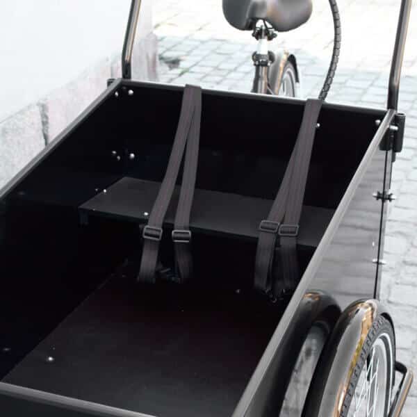 Children bench for cargo bike