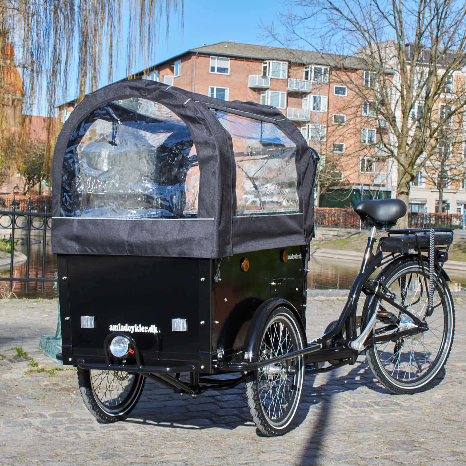 Canopy Electric Cargo Bike