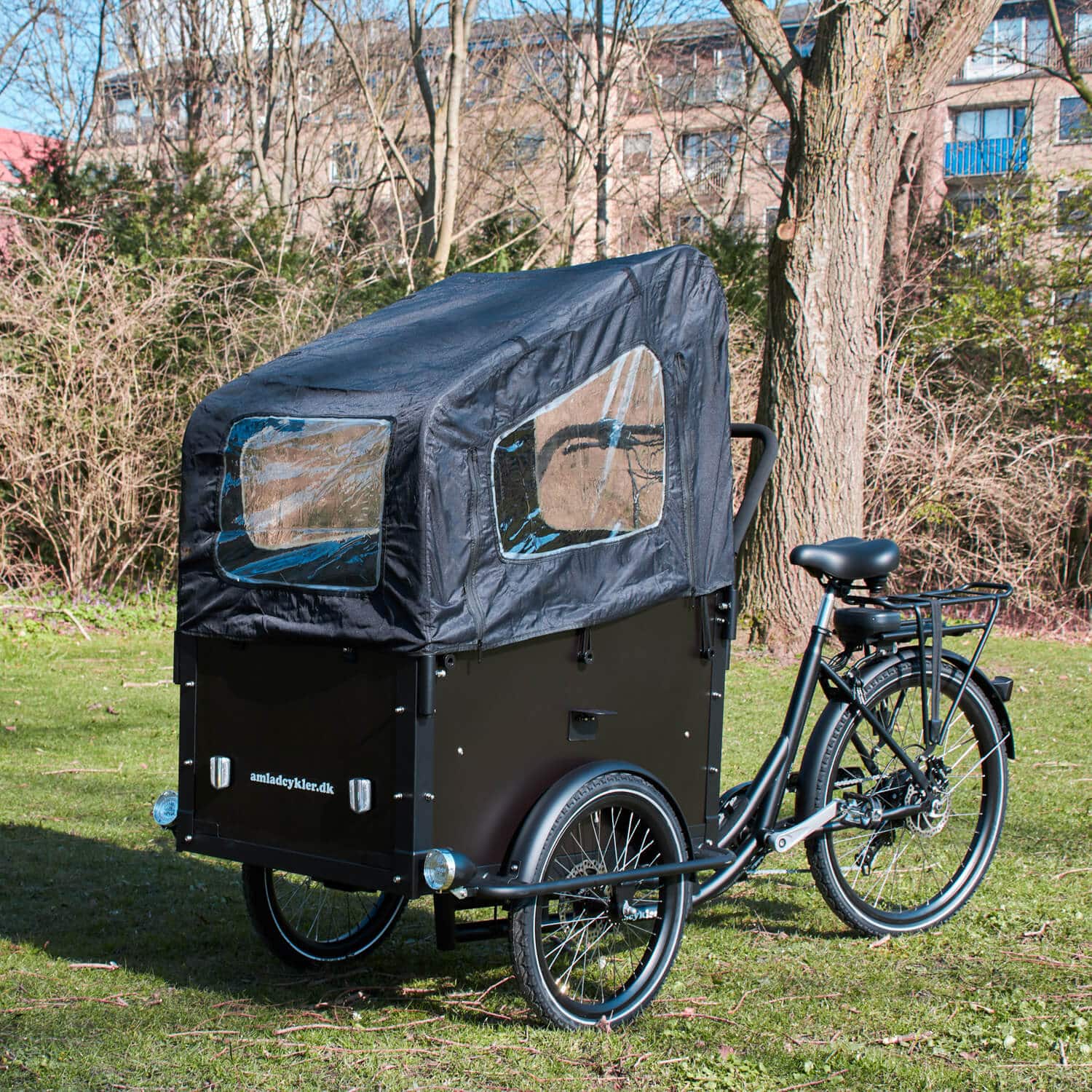 Canopy Electric Cargo Bike - Ultimate Curve Amcargobikes