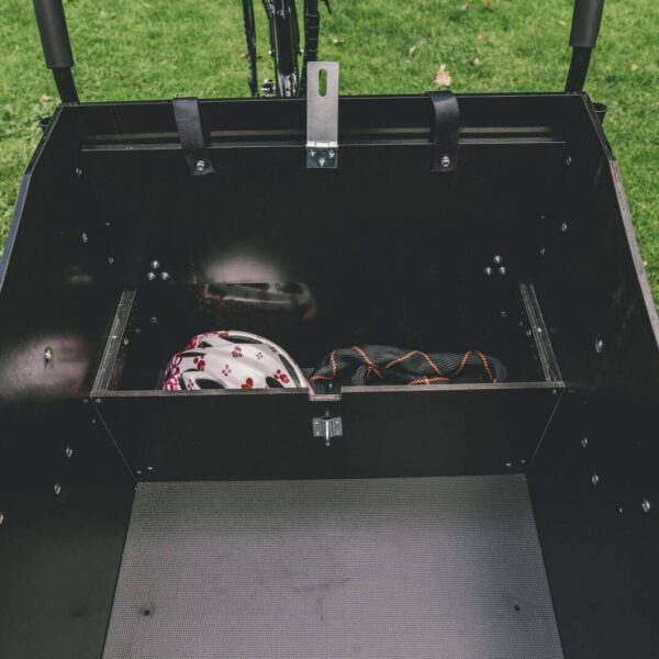 Bench with storage box