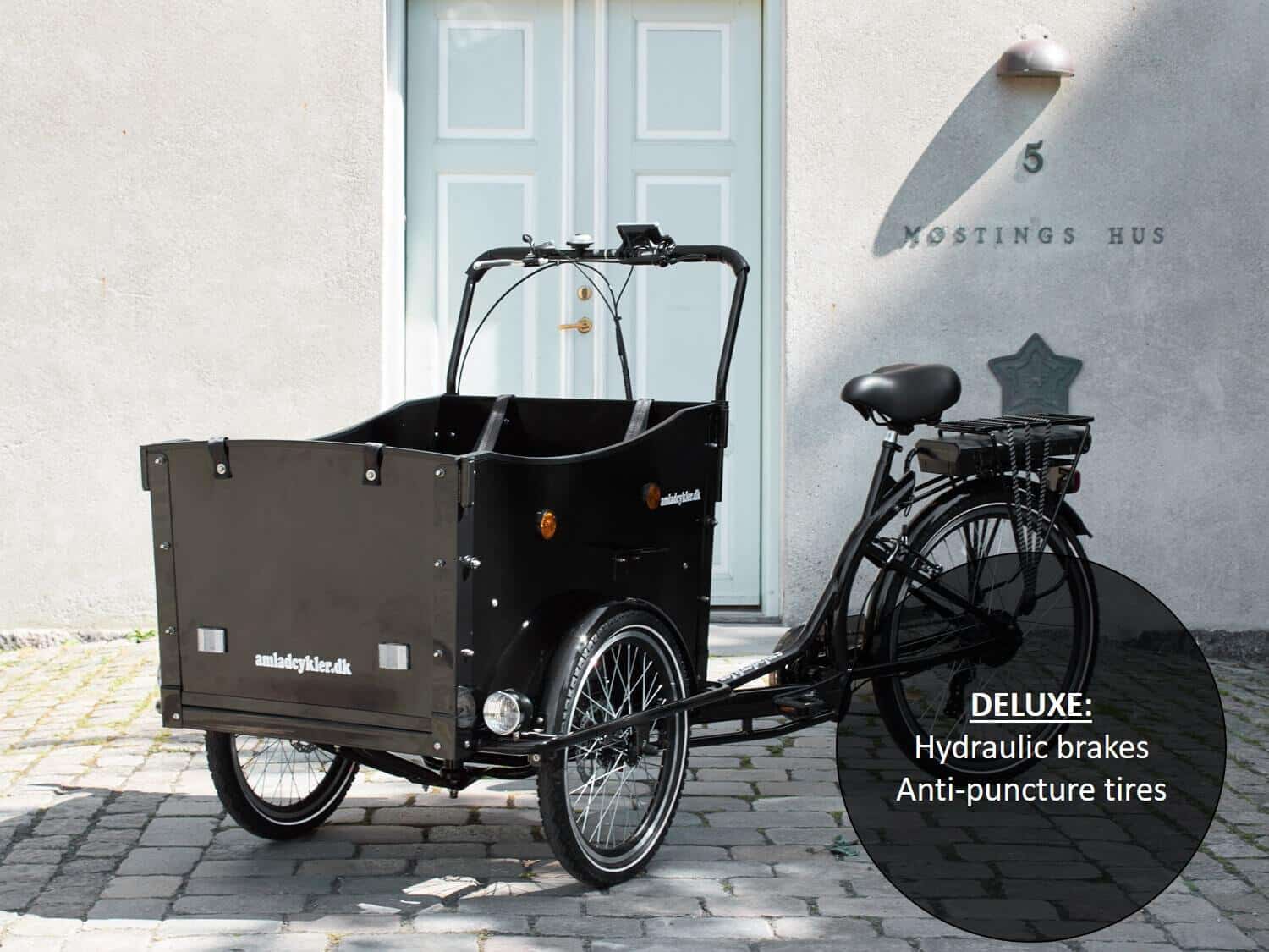 Electric Cargo Bike - Deluxe