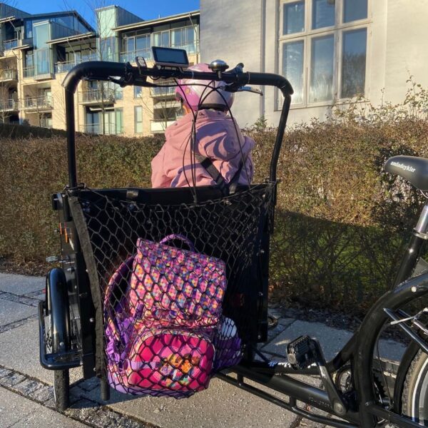 Gepäcknetz für Lastenfahrrad