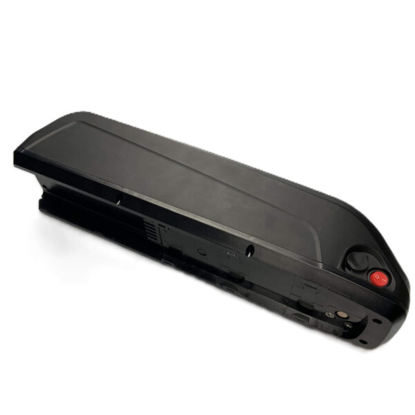Batterie-36V-13ah-Li-ion - Unterrohr - Hailong - Fahrrad Batterie -von der Seite