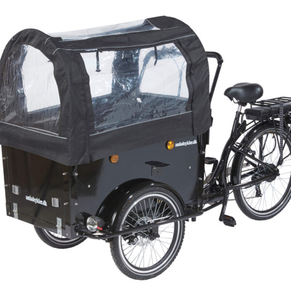 Lastenfahrrad elektro für hunde - Amladcykler.com