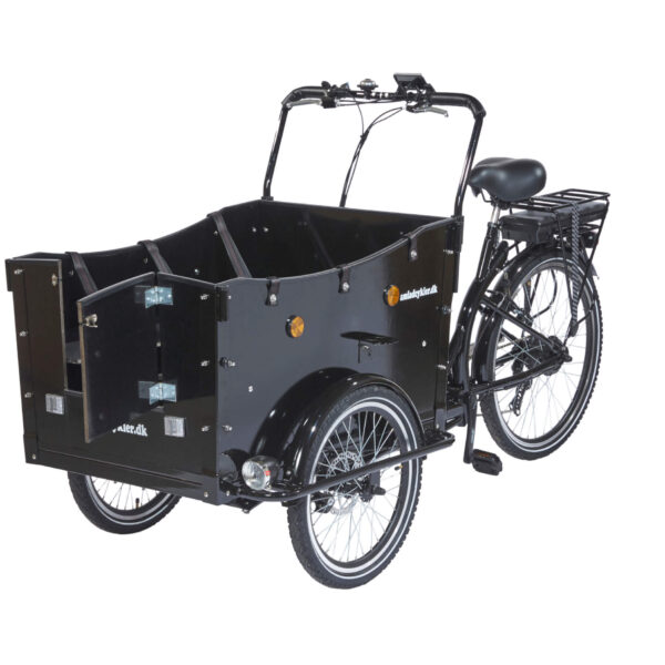 Elektrisk lastesykkel - Åpen barnehage